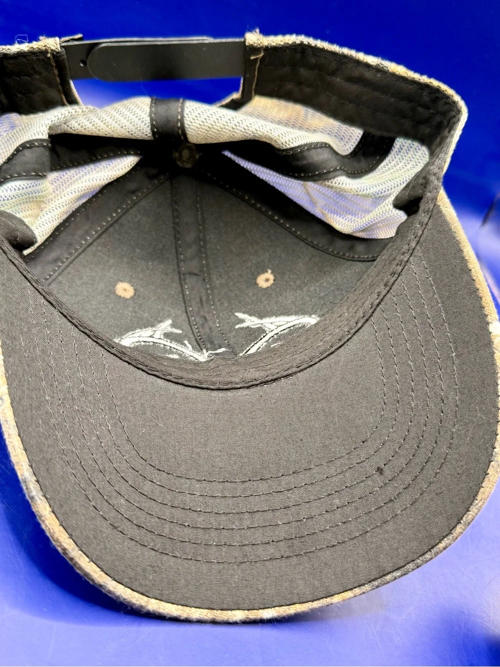 Realtree Camo Trucker Hat Antler Logo Mesh Snapback OSFM Hunting Outdoor Cap